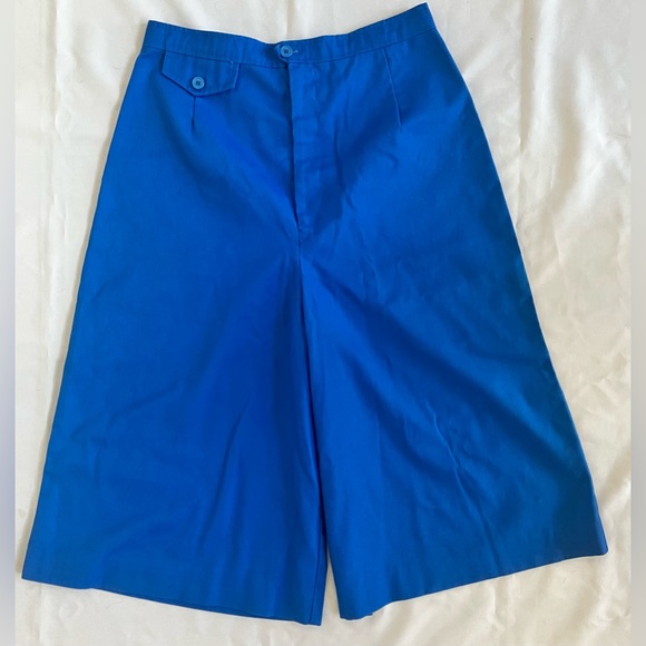 Woman’s Vintage Sailor Pants in Cerulean Blue Sz 6 - Picture 1 of 3